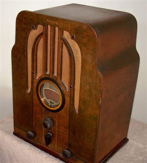 old radio box metal|old radios worth money.